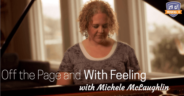 Interview:  "Off the Page and with Feeling, with Michele McLaughlin"