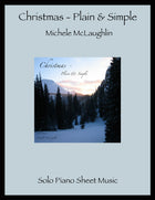 Christmas - Plain & Simple (Printed Songbook) - Michele McLaughlin Music