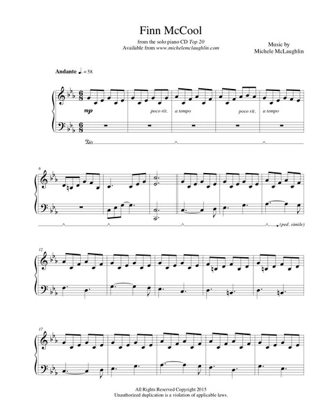 Finn McCool Top 20 PDF Sheet Music Michele McLaughlin Music