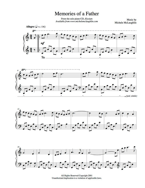 A Beautiful Distraction (PDF Sheet Music) – Michele McLaughlin Music