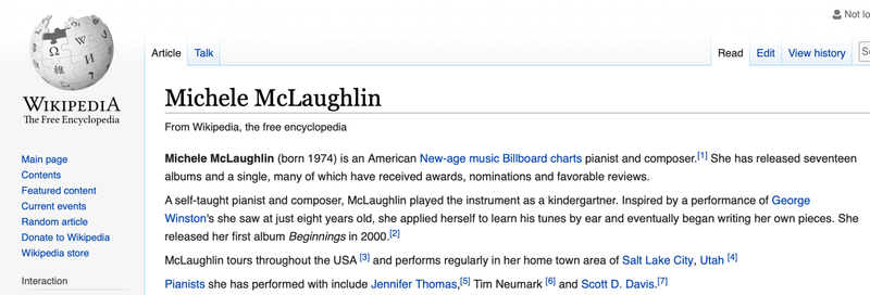 I Have My Own Wikipedia Page!