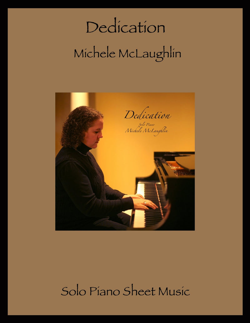 Dedication (Printed Songbook) - Michele McLaughlin Music