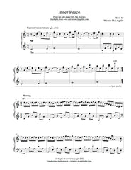 Inner Peace (PDF Sheet Music) – Michele McLaughlin Music