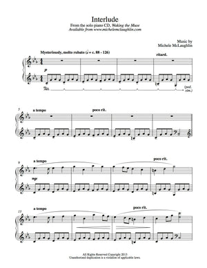 Interlude (PDF Sheet Music) – Michele McLaughlin Music