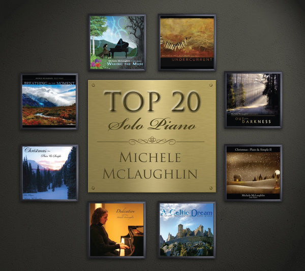 Top 20 - Solo Piano (CD) - Michele McLaughlin Music